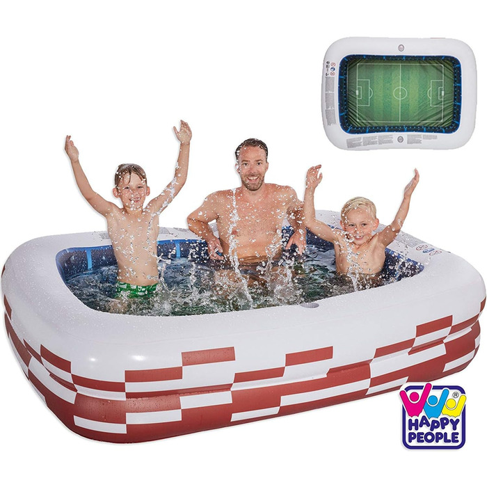 Дитячий надувний басейн Happy People 77788, синій