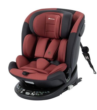 Дитяче автокрісло Bebeconfort 360 i-Size RevolveFix (40–150 см), поворотне, Dual Red