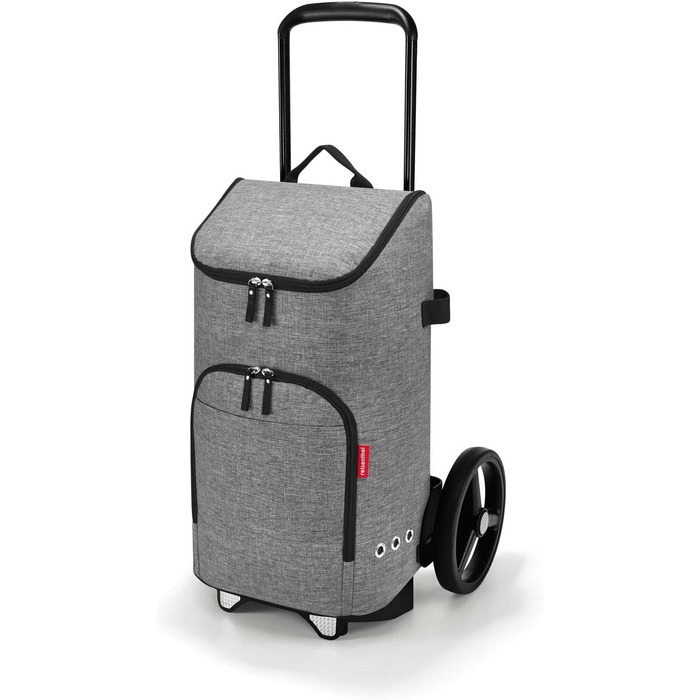Сумка reisenthel citycruiser Twist Silver – практична шопер-торба з великими відділеннями, використовується як візок із citycruiser rack