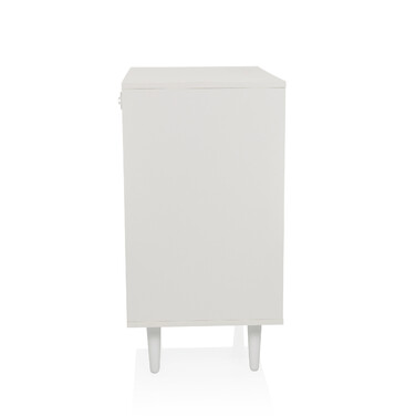 Сервант / комод LYKKJA 77x39,5x72 см 2 шухляди 2 двері білий hjh LIVING