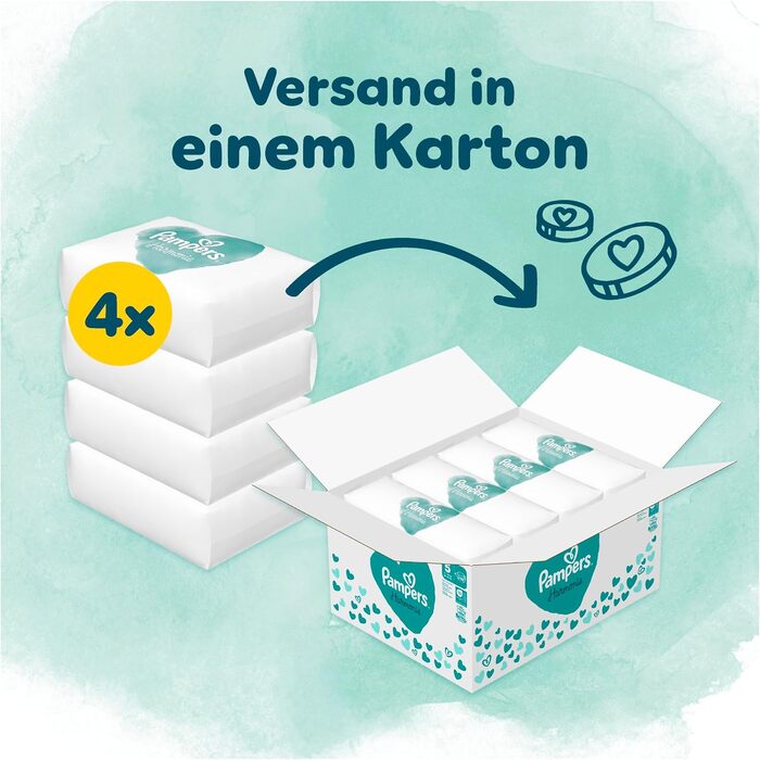 Підгузки Pampers Harmonie розмір 5 (11-16 кг), 304 шт (2 упаковки по 152 шт), гіпоалергенні для чутливої шкіри