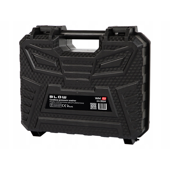 Акумуляторна мийка високого тиску BLOW 21V 260W 26 bar (5 м) з 2 акумуляторами
