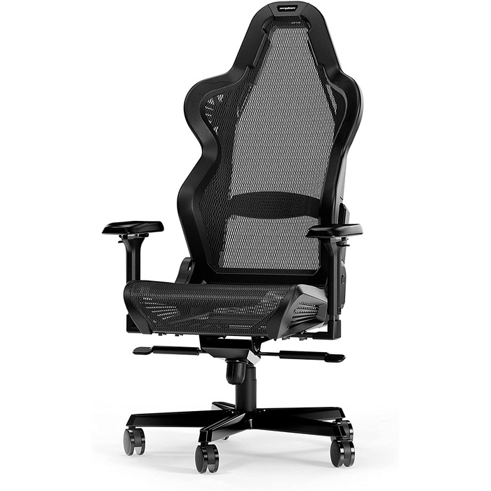Ігрове крісло DXRacer Air R1S, сітка, чорне, для високих, до 200 см