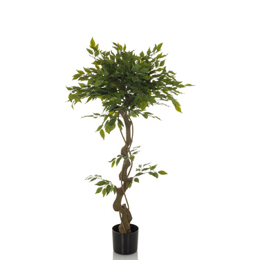 Штучна рослина / штучне дерево FICUS I 120 см зелений hjh ОФІС