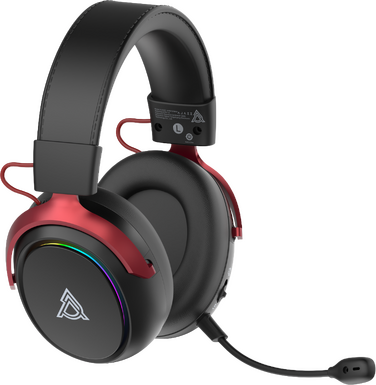 Бездротова ігрова гарнітура Ajazz AHM10 Max Black (AHM10-MAX-B)