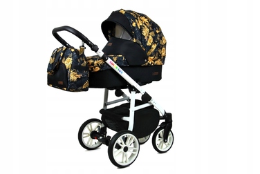 Дитячий візок 4в1 BabyLux ColorLux: прогулянкова коляска, люлька, автокрісло та база ISOFIX
