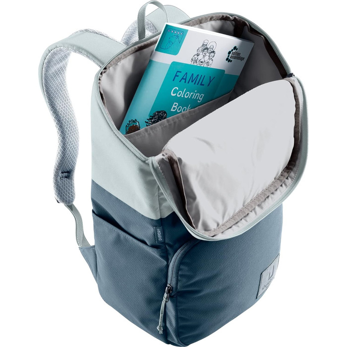 Дитячий рюкзак Deuter Overday 15 л, синьо-зелений