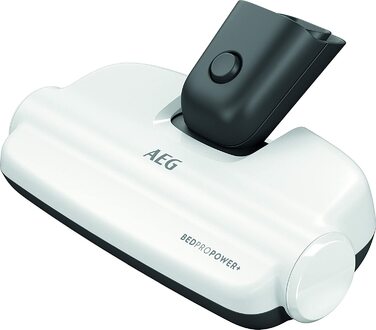Насадка для пилососа AEG AZE139 BedPro Power Plus для глибокого чищення матраців, подушок і м'яких меблів, видалення шерсті, біла, сумісна з QX6, QX7, QX8-2, QX9