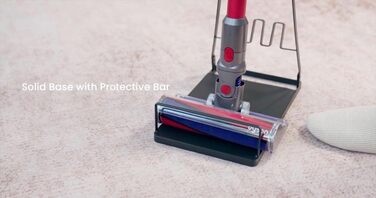 Універсальний тримач для пилососа Mount Plus HAB-505 Dyson V15/V11/V10/V8/V7/V6, Shark, LG, Samsung, Hoover - 6 гаків, металевий