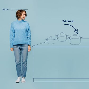 Каструля Kela Flavoria 5,5 л з нержавіючої сталі 18/8