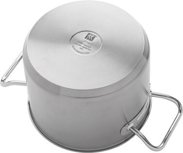 Набір каструль ZWILLING Twin Classic 4 предмети, нержавіюча сталь, сріблястий, для індукційних плит, з кришками