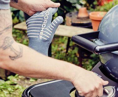 Рукавичка для гриля OUTDOORCHEF, силіконове покриття, розмір L