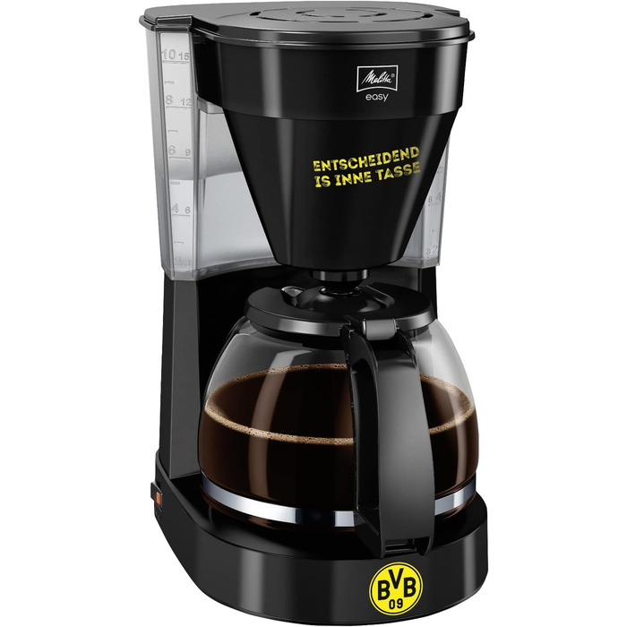 Кавоварка фільтраційна Melitta Easy BVB Edition 1023-02, пластик, чорна