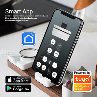 Витяжка для кухні KKT KOLBE AURORA6005FB 90 см, чорна з білим склом, потужність 782 м³/год, WiFi, RGBW LED-підсвітка, сенсорне керування, режим рециркуляції та відведення