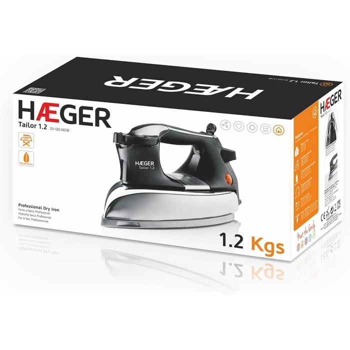 Праска сушильна HAEGER TAILOR 1.2 кг, 1200 Вт