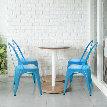 Офісне крісло VANTAGGIO COMFORT, світло-блакитний металік, hjh OFFICE