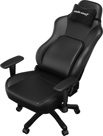 Крісло геймерське ігрове Anda Seat Phantom 4 L до 90 кг Black (AD18YSD-72-B-PV-B01)