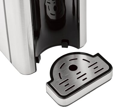 Диспенсер для гарячої води CASO HW 666 Inox UV з УФ-дезінфекцією, 2.7л, 2600Вт, для дитячого харчування, 40-100°C, нержавіюча сталь, з фільтром