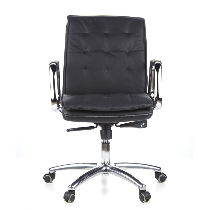 Офісне крісло / Крісло для керівника VILLA 10 Nappa Leather Black hjh OFFICE