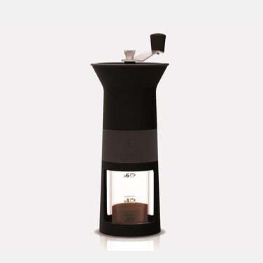 Кавоварка еспресо Bialetti DCDESIGN03, алюмінієва, чорна, 11,5×8,5×21,5 см