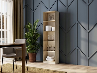 Стелаж TopEshop 50 x 182 x 30 см, дуб сонома
