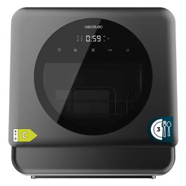 Посудомийна машина Cecotec Bolero Aguazero 1150 Dark Inox на 3 комплекти посуду: компактна, енергоефективна, сенсорне управління, 6 програм