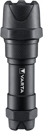 Ліхтарик VARTA Indestructible F10 Pro LED 6 Вт з 3 батарейками AAA, водо- та пилозахищений, ударостійкий, робочий ліхтар з двома режимами освітлення