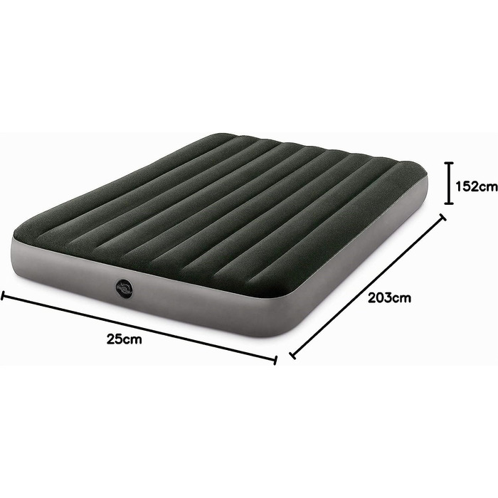 Повітряний матрац Queen DURA-Beam Prestige з акумуляторним насосом