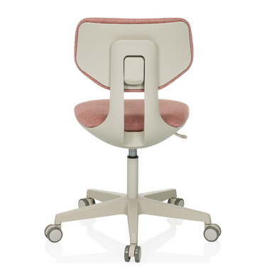Дитячий письмовий стілець / дитячий стілець KID CLASSIC тканина рожевий hjh OFFICE