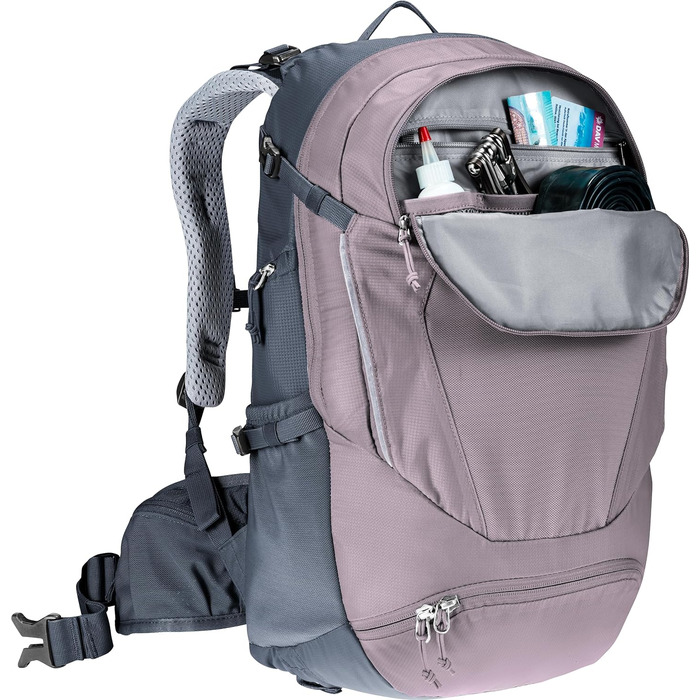 Жіночий велосипедний рюкзак deuter Trans Alpine 22 SL, 22 л, лаванда/індиго, модель 2024