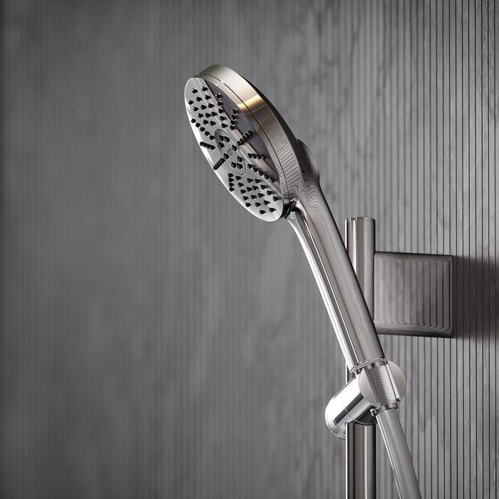 Душова лійка GROHE Vitalio Joy 120 з функцією Boost та AquaBooster, 3 режими струменя, економна (8 л/хв), хром, 1348640000