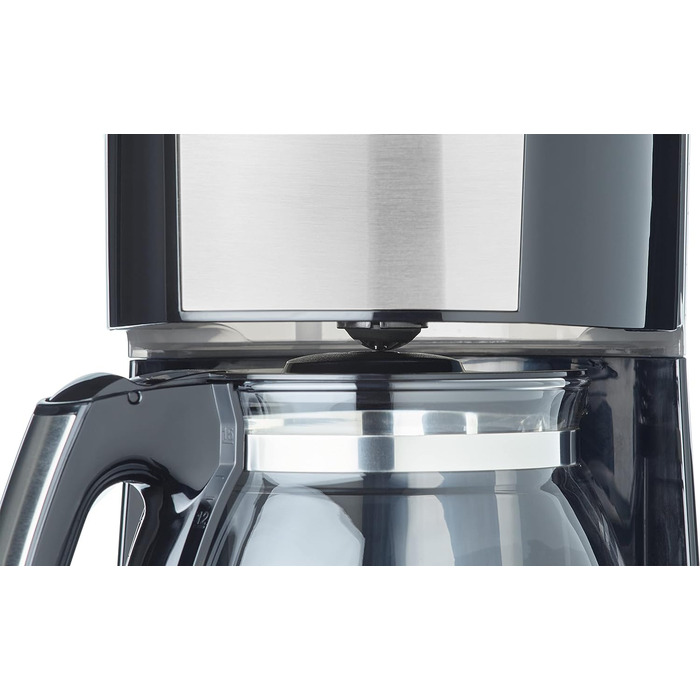 Кавоварка Melitta Enjoy Top Timer, фільтр, скляна колба, таймер, 10 чашок, чорна