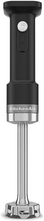 Блендер заглибний бездротовий KitchenAid Go Cordless чорний, 700 мл, з нержавіючої сталі, без акумулятора