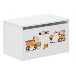 Скриня для іграшок Wooden Toys, 69 x 40 см, багатоколірна