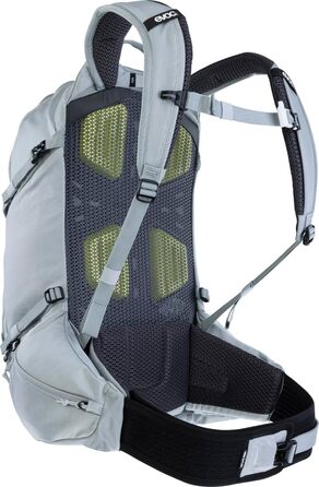 Рюкзак EVOC EXPLORER PRO 30 л срібний, система AIR FLOW CONTACT, AIRO FLEX пояс, відсік для питної системи та дощовик, комфортний міський та туристичний рюкзак преміум-класу