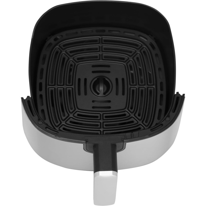 GASTROBACK Design Air Pro XXL аерофритюрниця 6,5 л, 8 програм, сенсорне управління, сріблясто-чорна