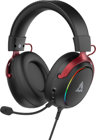 Дротова ігрова гарнітура Ajazz AHW10 Black (AHW10-B)