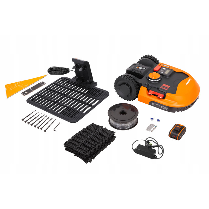 Робот-газонокосарка Worx Landroid L2000 WR155E для ділянок до 2000 м² з AI та функцією Cut to Edge
