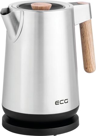 Тостер ECG RK 1767 Strix Timber, 2 слоти, 850 Вт, дерев'яний дизайн