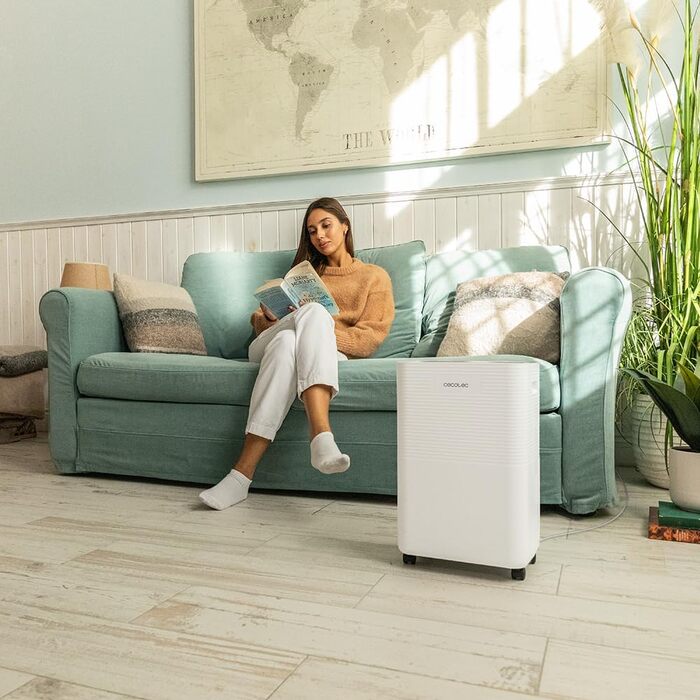 Зволожувач повітря Cecotec Big Dry 4000 Expert Connected: 10л/день, WLAN, R290, LED, автовимкнення