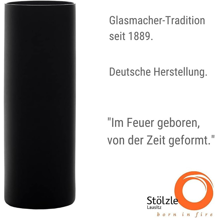 Коктейльні склянки Matte Black для коктейлів Campari Tumblers 320 мл Набір із 6 предметів Чорний Нью-Йоркський бар Stölzle Lausitz