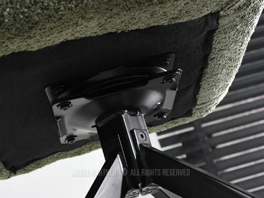 Стілець Mebel-Partner, оббивка тканина, зелений, 1 шт.
