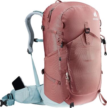 Жіночий туристичний рюкзак Deuter Trail Pro 31 SL Caspia-dusk для альпінізму та походів