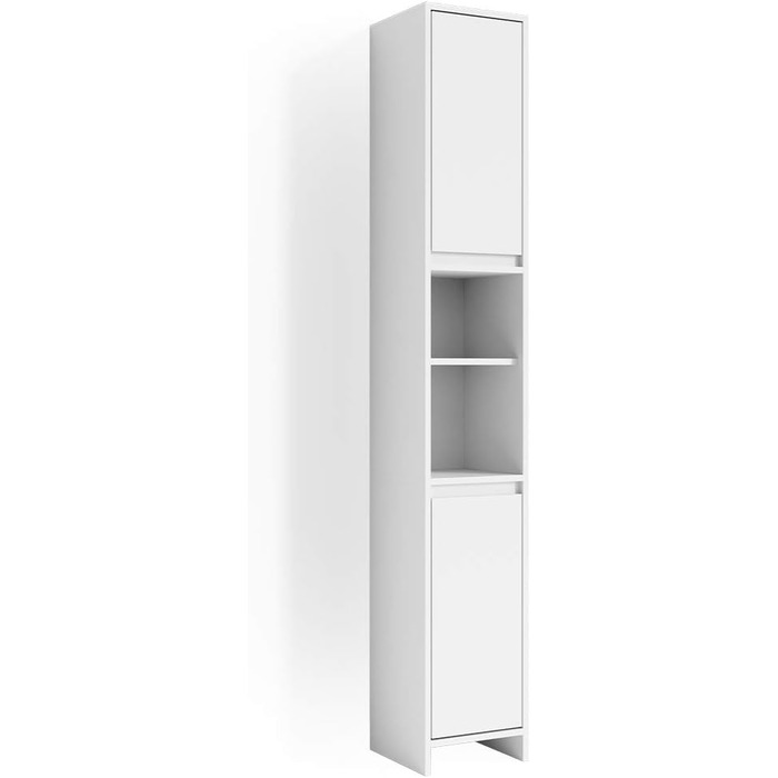 Пенал для ванної Vicco Emma, білий, 30x190 см, високий шафа