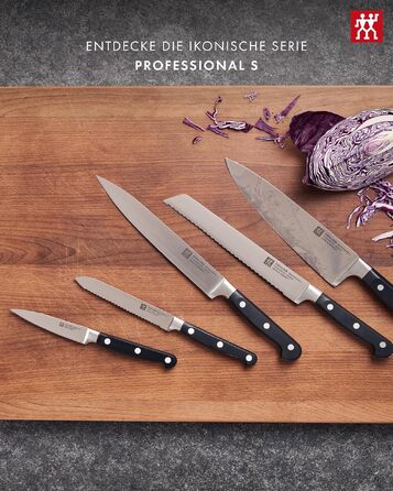 Набір кухонних ножів ZWILLING Professional S, 3 предмети (10 см, 16 см, 20 см), Made in Germany