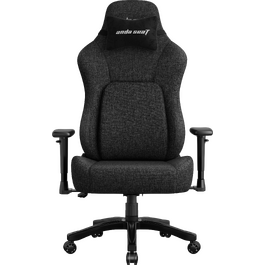 Крісло геймерське ігрове Anda Seat Phantom 4 L до 90 кг Black Fabric (AD18YSD-72-B-F-B01)