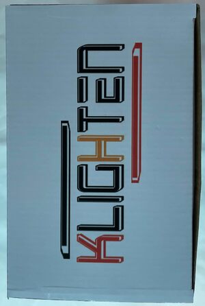 Klighten Диммовані LED акумуляторні настільні лампи, 2 шт, алюмінієві, сенсорне керування, IP54, для спальні та ресторану, тепле світло 3000K, антрацит, USB зарядка