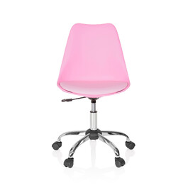 Офісне крісло FANCY PRO, рожеве, hjh OFFICE