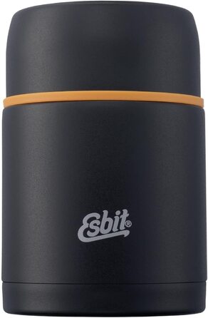 Термоконтейнер Esbit Classic для їжі, 750 мл, чорний, з нержавіючої сталі – зберігає тепло і холод для гарячих і холодних страв
