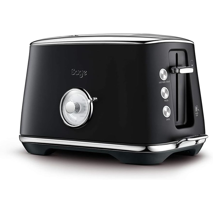 Тостер Sage Toast Select Luxe на 2 тости з LED-таймером, чорна нержавіюча сталь